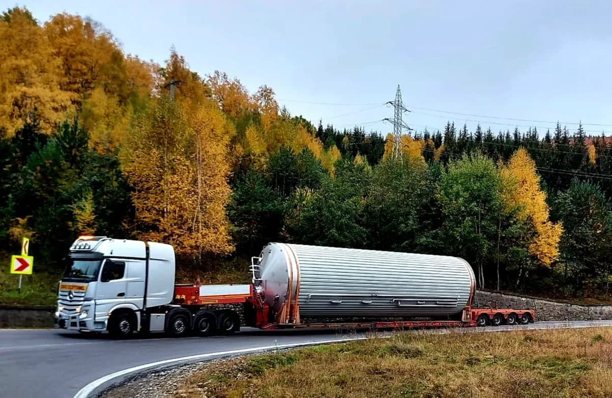 Lowbed Gondola 4 Axles