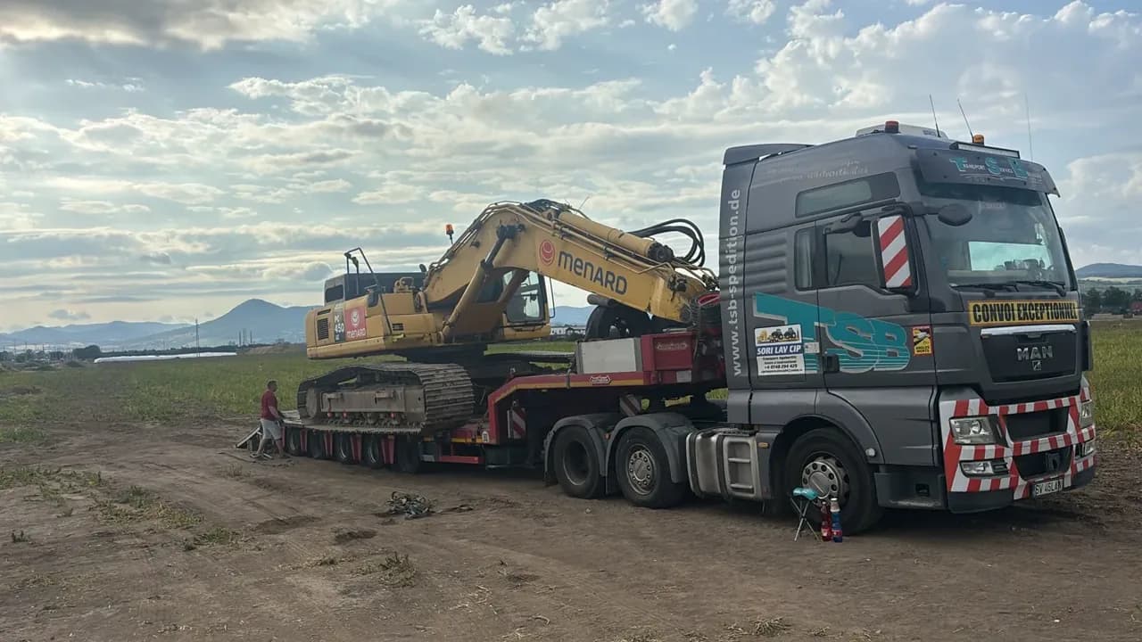 Modular Hydraulic Trailer 6 Axles